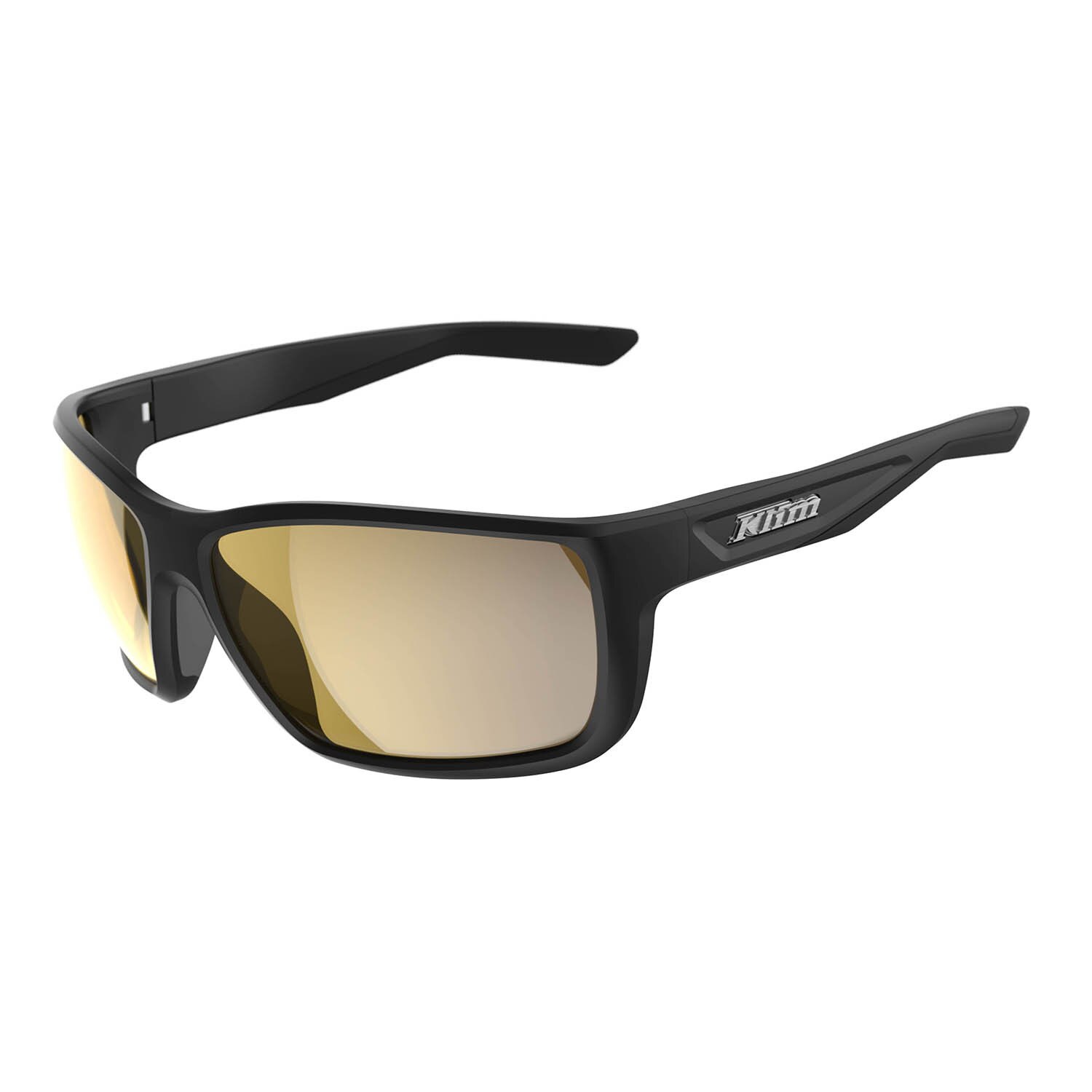 7106-000_Matte Black - Smoke Gold Mirrored_01 Lunettes Injector Sunglasses - 7106-000_Matte Black - Smoke Gold Mirrored_01