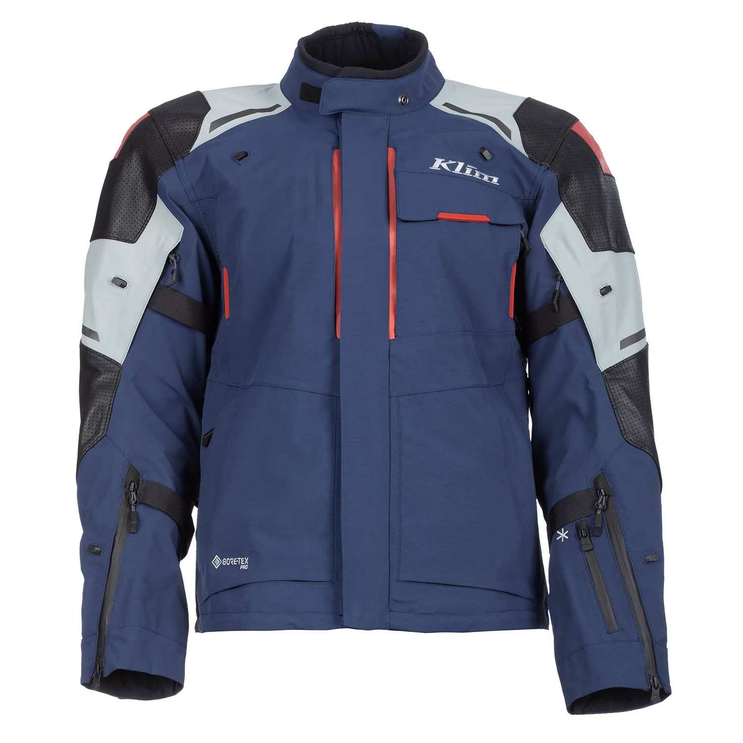 3721-003_Dress-Blues-Red-Oxide_01 Kodiak Jacket 2026 - Klim - Explorcom