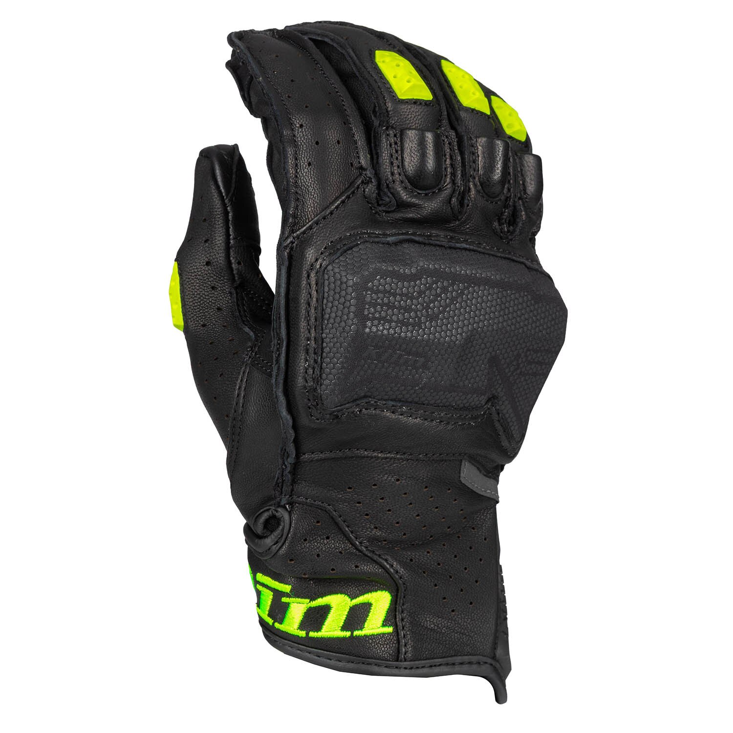 3924-003_Black - Hi-Vis_01 Badlands Aero Pro Short glove 2026 - Klim - Explorcom